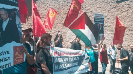 TKH’den ABD İstanbul Başkonsolosluğu önünde eylem: Filistin direnecek, emperyalizm Ortadoğu'da yenilecek!