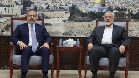 Hakan Fidan Doha'da, Hamas Siyasi Büro Başkanı Haniyye ile görüştü
