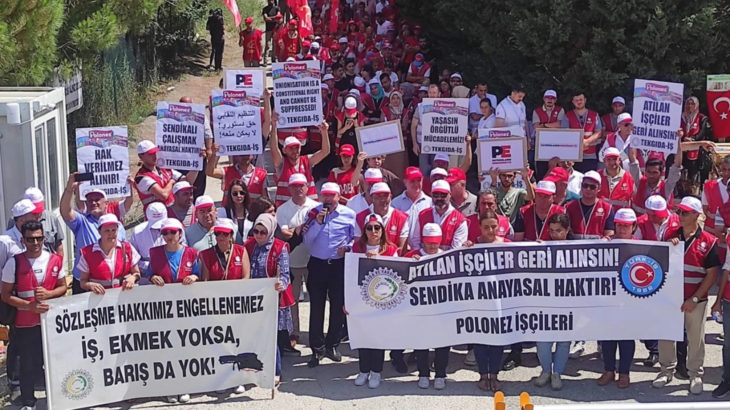 Bakanlık Polenez işçilerini haklı buldu: İşveren hakkında suç duyurusunda bulunuldu