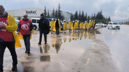 Fernas işçilerinin yürüyüşü 7. gününde: Ayaklarımız patlasa da sonuna kadar gideceğiz