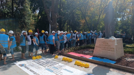 TKH Ankara İl Örgütü'nden direnen Fernas işçilerine dayanışma ziyareti