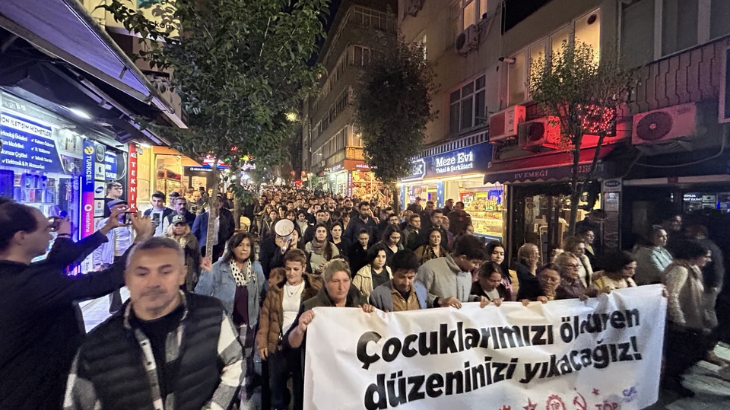 İstanbul, Şişli'de öldürülen 6 yaşındaki Şirin için halk sokakta