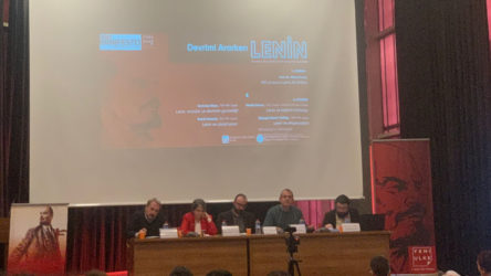 “Devrimi Ararken Lenin” ölümünün 100. yılında anıldı