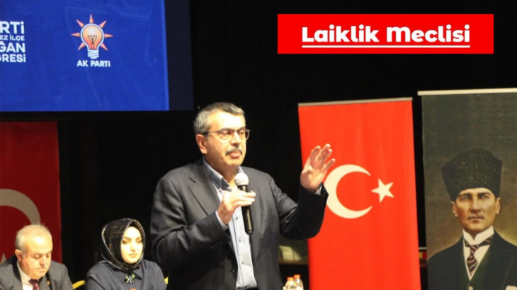 Laiklik Meclisi'nden Millî Eğitim Bakanı Tekin'e istifa çağrısı: İşgal ettiği makamı derhal terk etmelidir