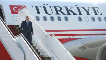 Erdoğan, Suudi Arabistan'a gitti