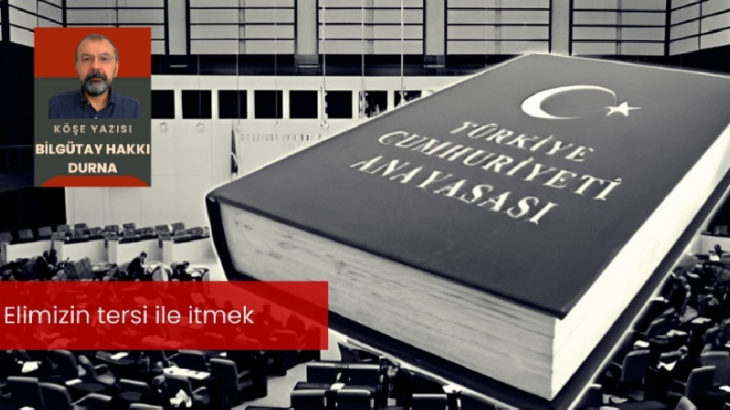 Elimizin tersi ile itmek