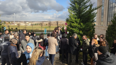 Şimdi de Ankara’da : Özel güvenlikler yılbaşı ağacı süslemesini engellemek istedi