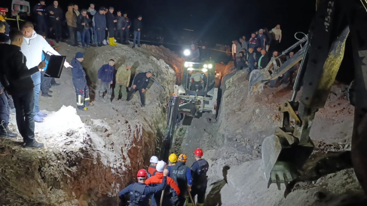 Amasya'da sondaj sırasında göçük meydana geldi. 2 işçi hayatını kaybetti