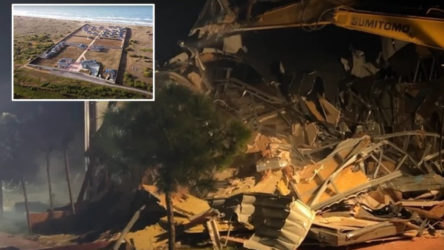 AKP'li belediye Menzil'e ait tatil köyünü yıktı