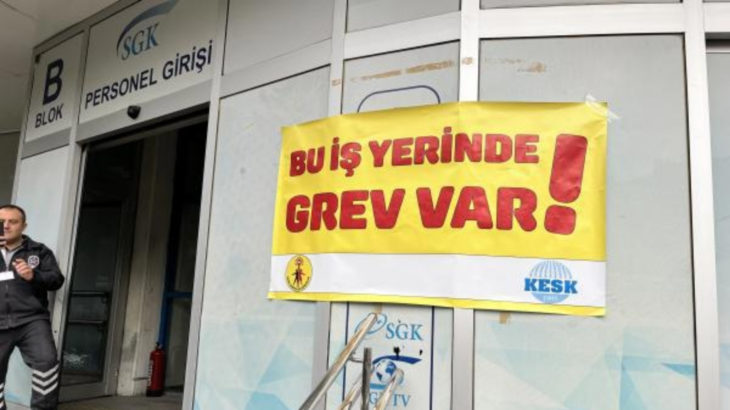 Kamu emekçileri yurt genelinde iş bıraktı