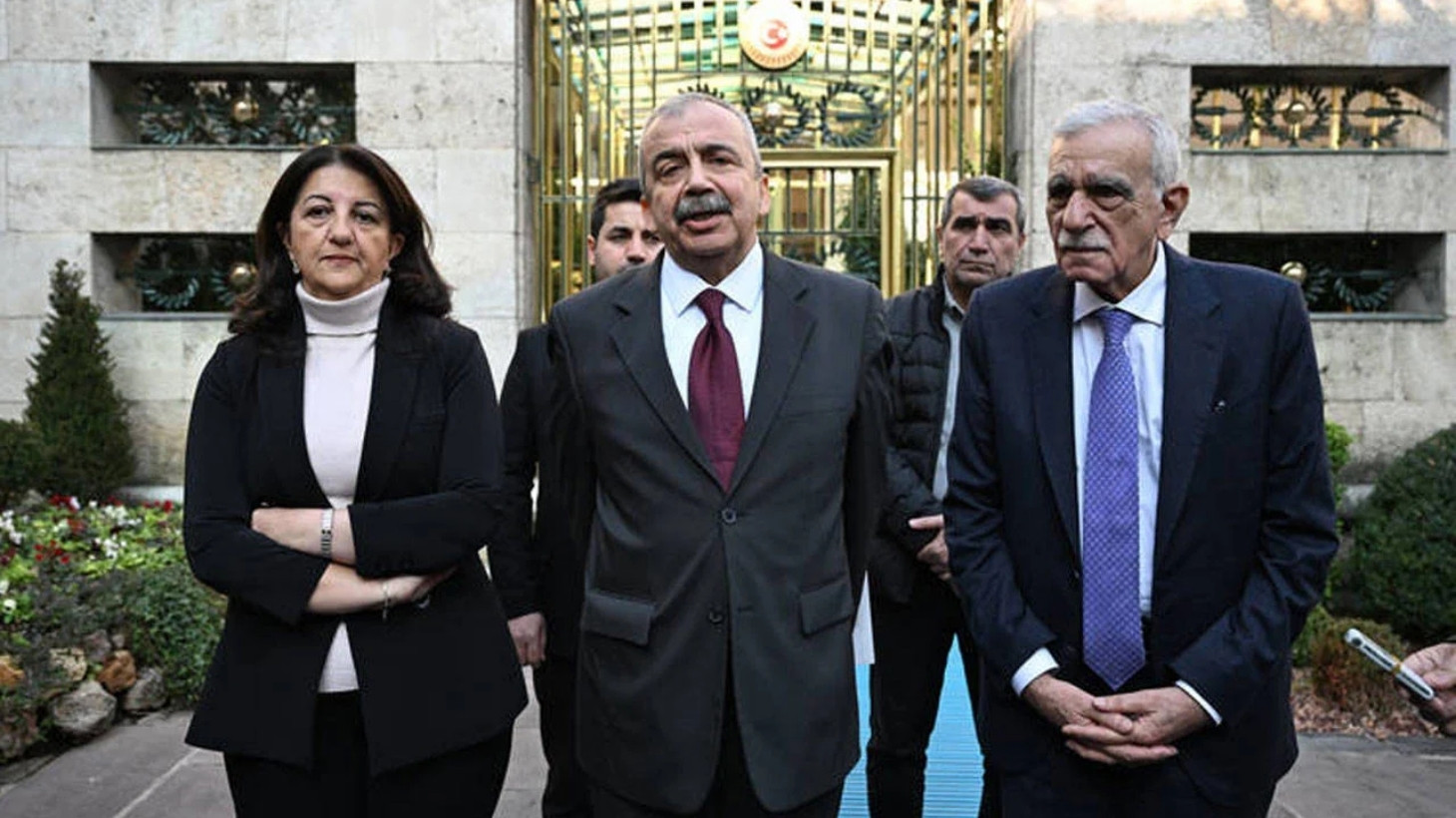 Erdoğan, DEM Parti heyeti ile görüşüyor