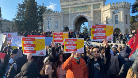 Üniversiteliler Beyazıt'tan sesleniyor: Susmuyoruz... Korkmuyoruz... İtaat etmiyoruz...