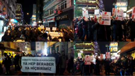 İstanbul Barosu avukatlarına polis müdahalesi
