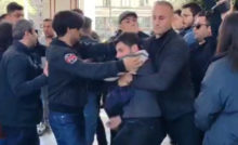 İstanbul Üniversitesi'ndeki 'boykot' eylemine faşist saldırı
