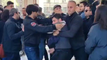 İstanbul Üniversitesi'ndeki 'boykot' eylemine faşist saldırı