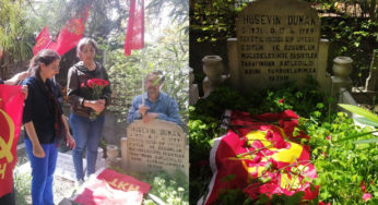 Komünistler Hüseyin Duman’ı unutmadı