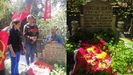 Komünistler Hüseyin Duman'ı unutmadı