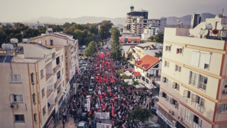 Kuzey Kıbrıs'ta laiklik mitingi: Geleceğimize ve varlığımıza uzanan ellere geçit yok!