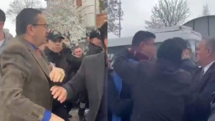 AKP'li Altındağ Belediye Başkanı Tiryaki işçilerin çadırına saldırdı, sendika şube başkanına yumruk attı