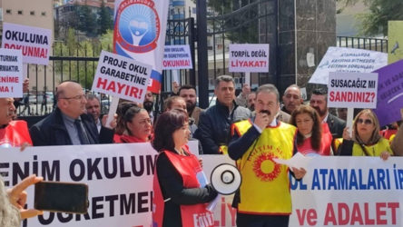 Eğitim Sen ve Eğitim-İş'ten MEB'in 'sürgün' kararını karşı ortak açıklama: Proje okulları atamaları durdurulsun