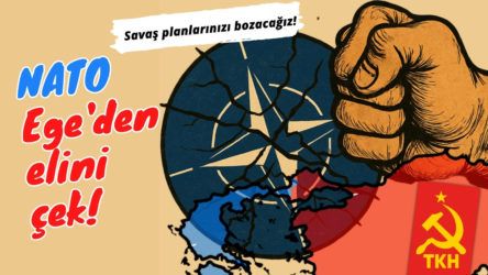 TKH'den İpsala Sınır Kapısı'nda NATO'ya karşı eylem: NATO elini Ege’den çek!