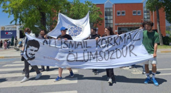 YTÜ öğrencilerinden Gezi anması