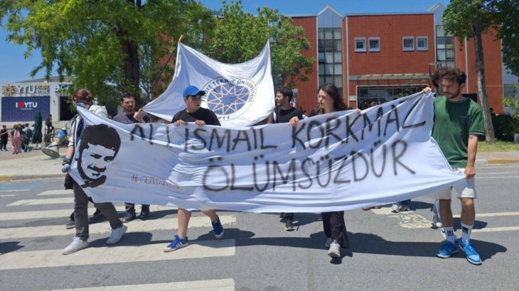 YTÜ öğrencilerinden Gezi anması