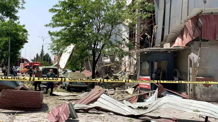 Gaziantep’te Halı fabrikasında patlama: 7 işçi yaralandı