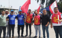 TKH ve Sınıf Tavrı'ndan grevdeki TPI Composites işçilerine ziyaret