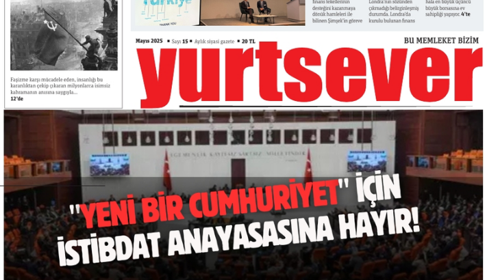 Yurtsever'in yeni sayısı çıktı: