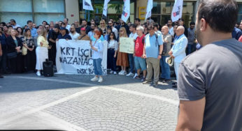 KRT emekçileri: Mücadelemiz kararlılıkla sürüyor