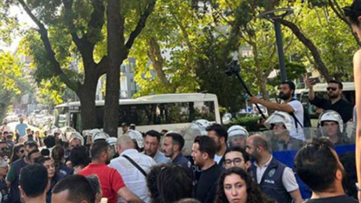 TİP'in etkinliğine polis müdahale etti. Elli kişi gözaltına alındı