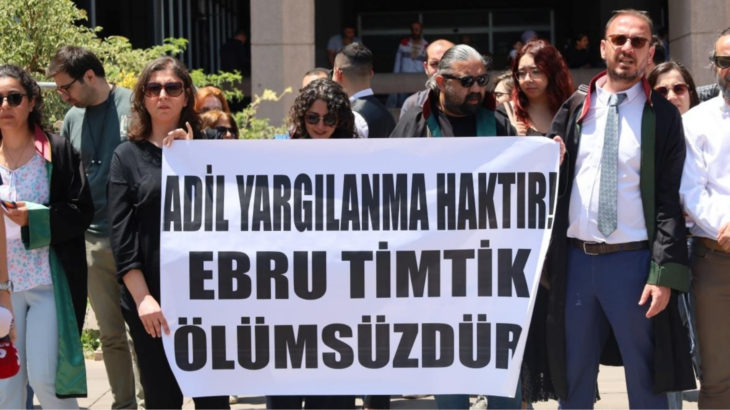 Hukuk örgütleri Avukat Ebru Timtik'i andı
