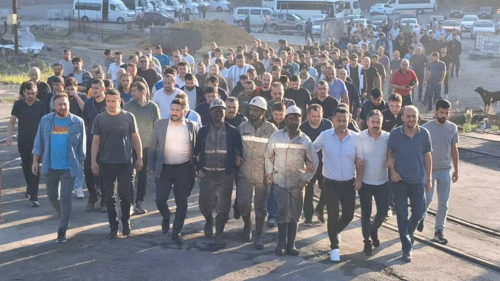 Zonguldaklı madencilerden AKP'nin sefalet zammına tepki