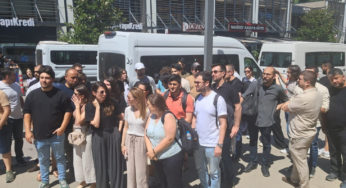 Felece işçileri patronun kapısına dayandı: Hakkımızı istiyoruz!