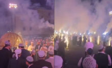 Menzil’de milyarlarca liralık miras kavgası sürerken gösterişli nişan töreni