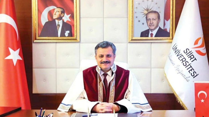 Siirt Üniversitesi rektörünün sineklikleri 193 bin lira