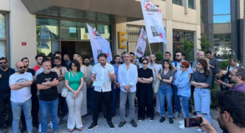 KRT TV emekçileri taleplerini, işverene iletti