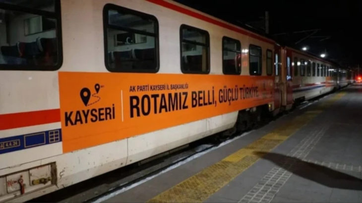 AKP'lileri kongreye taşıyan özel tren seferinin ücret bilgisi verilmedi