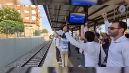 Marmaray makinistleri iktidarın sefalet zammına karşı iş bıraktı