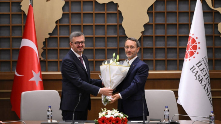 Fahrettin Altun görevi devretti