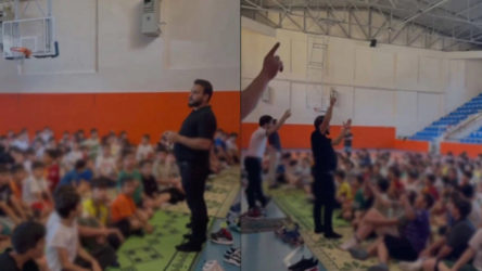 TÜGVA 'yaz okulları' adı altında çocuklara tekbir eğitimi veriyor