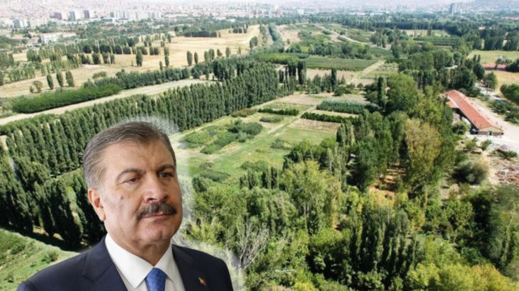 Atatürk Orman Çiftliği’ndeki 403 bin metrekare arazi Fahrettin Koca’ya verildi