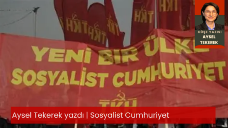 Aysel Tekerek yazdı: Sosyalist Cumhuriyet