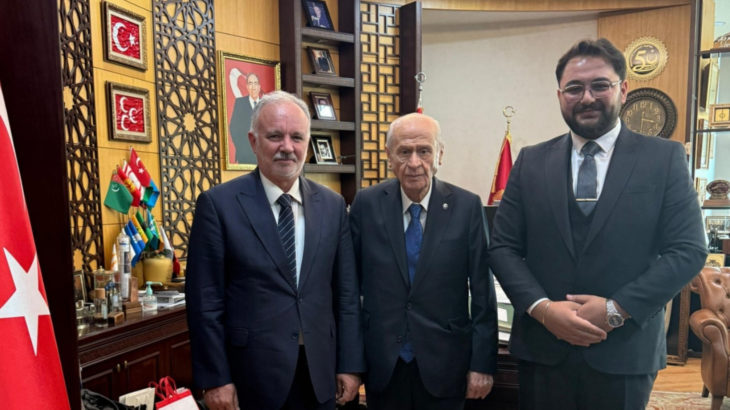 Ayhan Bilgen'den Bahçeli'ye ziyaret