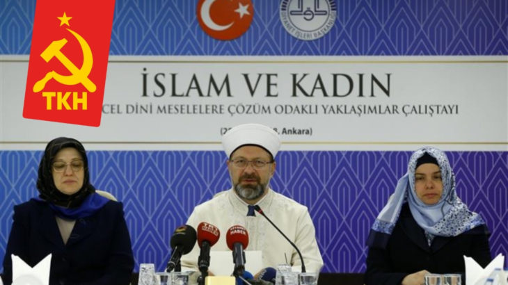 TKH'den Diyanet'in hutbesine tepki: Kadın düşmanı gericiliğin odağı hale gelen Diyanet kapatılsın