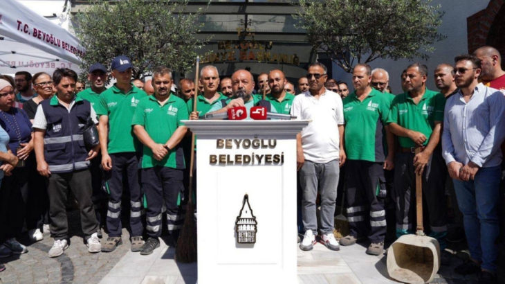 Beyoğlu Belediyesi işçilerinden İnan Güney’e destek: Onunla birlikte insan olduğumuzu hatırladık