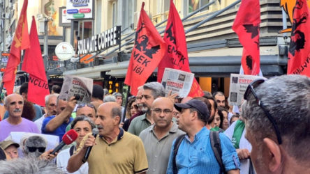 Evrensel Gazetesi'ne düzenlenen silahlı saldırı protesto edildi