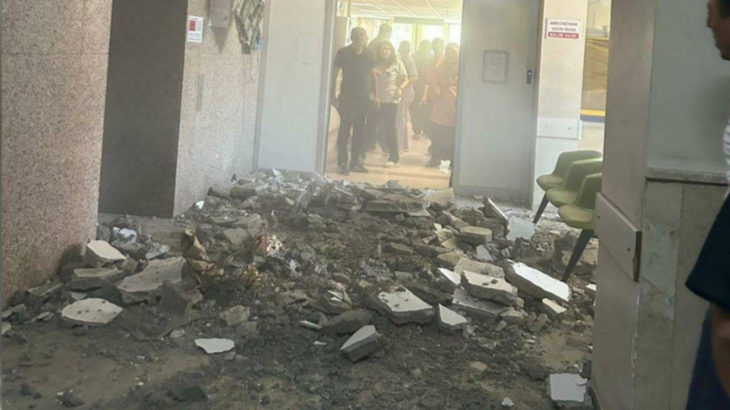 Denizli Devlet Hastanesi alarm veriyor: Asma tavan çöktü, kolonların yüzde 90’ı çürük