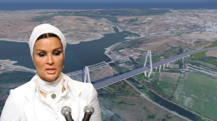 Katar Emiri'nin annesine Kanal İstanbul piyangosu çıktı